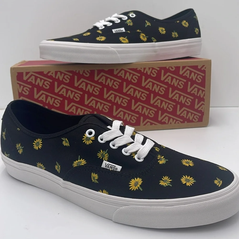 Vans Men’s Black Sneakers with Yellow Floral Print Authentic
Better Nature Black - Picture 14 of 16